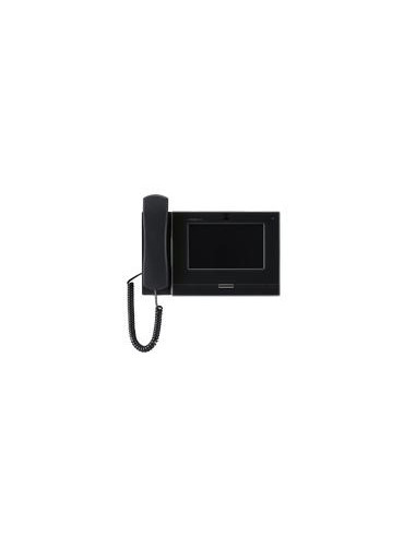 Moniteur noir vidéo IP / SIP écran tactile 7'' avec combiné AIPHONE IXMV7HB 200930