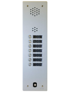 Plaque Audio Alu 7 Bp 2 Voice Complete URMET A83/107M