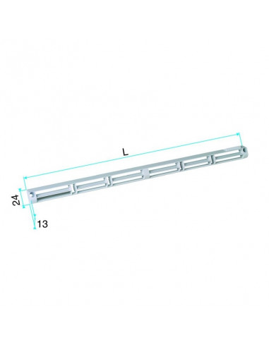 Auvent standard module 30-noir ALDES 11011813