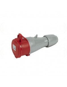 Prise mobile P17 IP44 16A de 380V~ à 415V~ 3P+N+T LEGRAND 555109 2