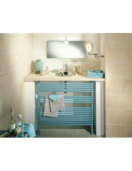 Sèche-serviettes eau chaude ACOVA KEVA SPA Horizontal Mixte GF non cintré