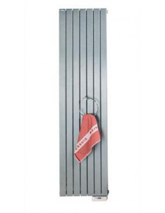 Radiateur Fassane vertical électrique régulation TF 1000 W H 2047 L 370 mm Couleur ACOVA THX-100-200-TFC
