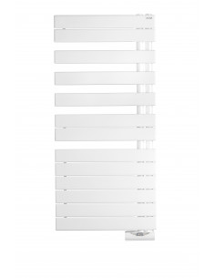 Radiateur sèche-serviettes Fassane Spa Asym électrique droite régul. TF 750 W H 852 L 550 mm Couleur ACOVA TFR050-055TFC