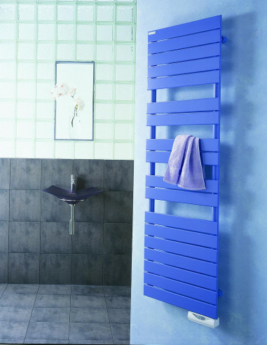 Radiateur sèche-serviettes Régate électrique régulation TF 1500 W H 1898 L 800 mm Couleur ACOVA TSX-150-080C