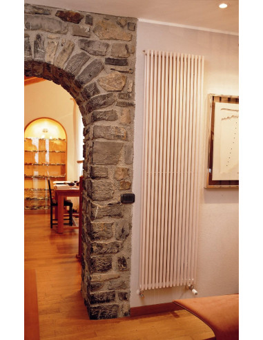 Radiateur Kéva eau chaude vertical 999 W (dT50) H 1900 L 299 mm racc. S007 Blanc ACOVA HKD-190-028