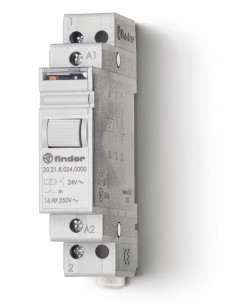 TELERUPTEUR MODULAIRE 12VDC 1NO 16A FINDER 236889 2