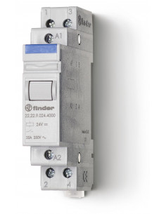 RELAIS MODULAIRE 12VDC 2NO 20A AGSN02 FINDER 123684 2
