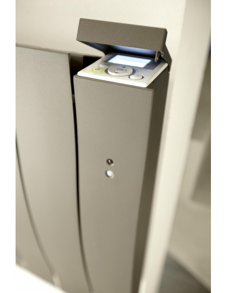 Radiateur connecté Galapagos pilotage intelligent horizontal 0750W gris étoilé ATLANTIC 501845