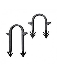 Lot de 100 clips de fixation pour Domocable ATLANTIC 129001