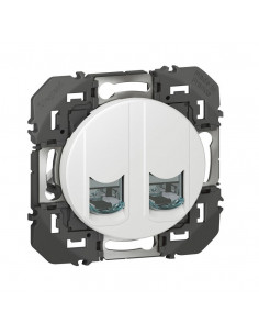 PRISE 2 RJ45 CAT6 STP BLANC LEGRAND 600378
