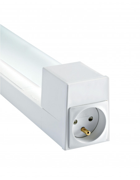 B.52 17- Réglette S19 IP21 H.Vol a/inter+prise, lampe non incl. (carton) ARIC 0653