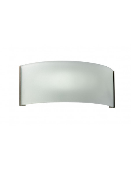 Applique murale TAIS acier et verre satiné R7s Lpe non fournie ARIC 1345