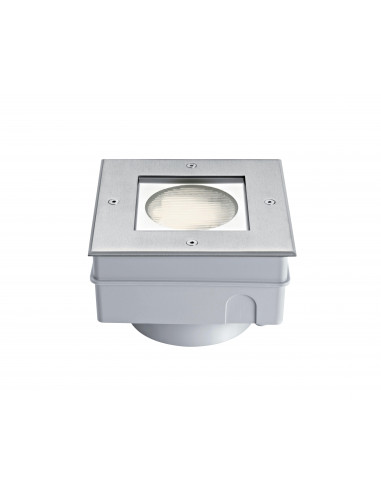 LUXSOL 2 Encastré Sol Ext. GX53 IP67 IK10, carré, inox, lampe non incl. ARIC 1750