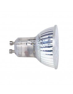 Lampe GU10 Glass Led 6 Watts 3000K 500lm Classe énergie A++ 15000H ARIC 2890
