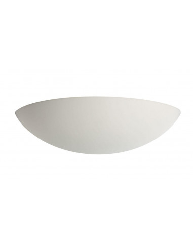 DOMINO Applique Mur plâtre E27 77W max.,demi-lune, lampe non incl. ARIC 3001