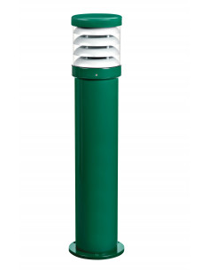 POLO Borne Ext. IP65 IK07, vert, E27 70W max., lampe non incl., haut.70cm ARIC 3127