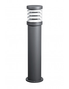 POLO Borne Ext. IP65 IK07, graphite, E27 70W max., lampe non incl., haut.70cm ARIC 3128