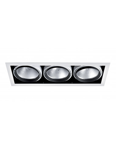 QUADRA 185 Corps pour 3 spots ARIC 4244