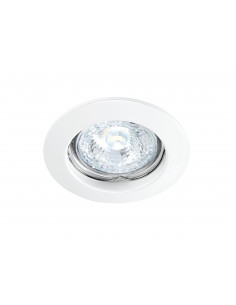 FIXO 230 CX -Encastré GU10, rond, fixe, blanc, connex. s/outil, lampe non incl. ARIC 4557