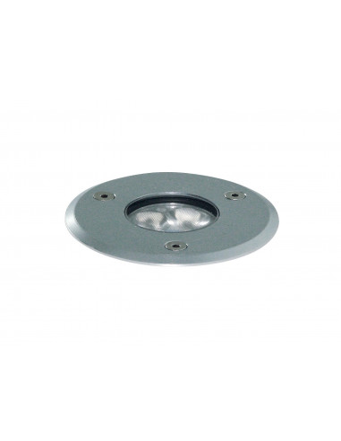 MIRA 65-230 Enc.Sol Ext. IP67 IK08, Ø80, alu gris, LED 230V 5W 3000K, 30000H ARIC 50286