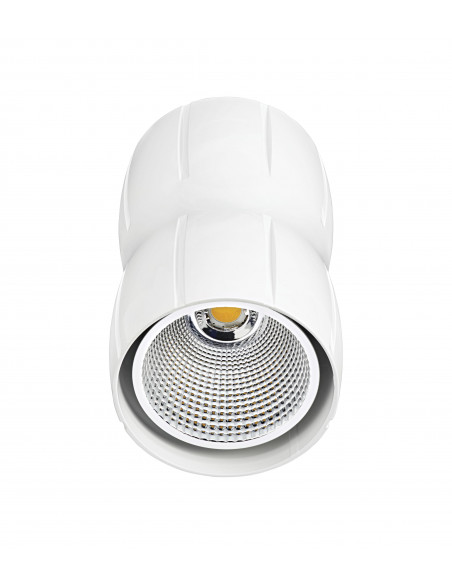 CURVES Suspension, alu blc, LED intég. 36° 33W 4000K 3300lm ARIC 50374