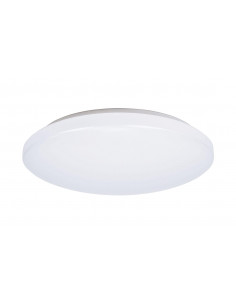 C4 R- Plafonnier/Appl. Mur IP44 LED intég. 21W 4000K 1500lm, sensor intégré ARIC 50511