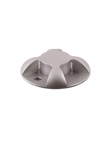 MIRA 65-230 B4 Enc.Sol Ext. IP67 IK08, Ø80, couleur inox, LED 5W 3000K, 30000H ARIC 50613