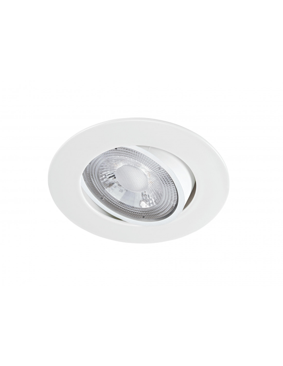 Spot encastrable LED à intensité variable 6 pièces, spot encastrable LED  Ultra plat 5W 450LM blanc neutre 4000K