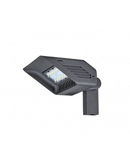 TAG Proj. Ext. IP65 IK08, noir ,angle 60°x150°, LED intég. 30W 3000K 2700lm ARIC 50686