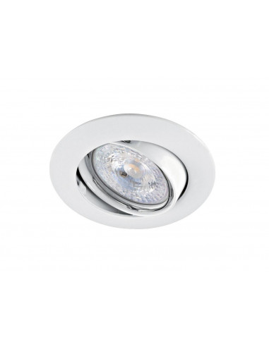 LUNAR LED Encastré GU10, blanc, a/lpe LED 6W 3000K 500lm incl ARIC 51117