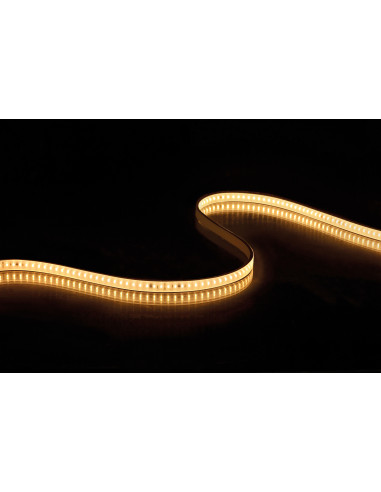 LYN 14 Ruban protégé IP65 230V 14W/m, 72 LED/m 4000K 1350lm/m, lg : 20m. ARIC 55313