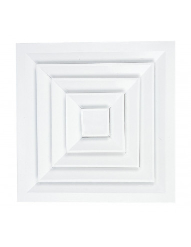 DC4D FP 450X450 Diffuseur carré 4D 450X450 à noyau démontable plaf.modulaire ATLANTIC 529373