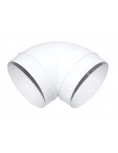 Cc 125 Coude Circulaire Pvc Diametre 125 ATLANTIC 460038 2
