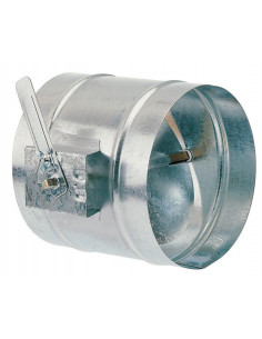 Rr 160 Registre De Reglage Galvanise A Commande Manuelle Diametre 160 ATLANTIC 523452 2