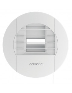 Bouche Hygro Sdb/Wc 15/45-40 Manuelle D80 Griffes ATLANTIC 526027 2