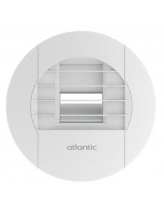 Bhb 10/45 O Bouche D'Extraction Hygroreglable Sdb Sans Fût Platine ATLANTIC 542473 2