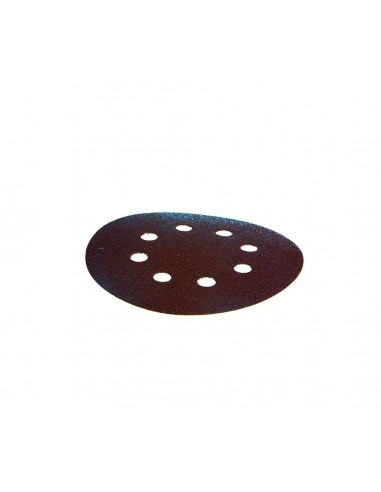 10 Disques abrasifs grain 180 Ø125 mm auto-agrippant 8 trous (bois/métal) MAKITA P-43583