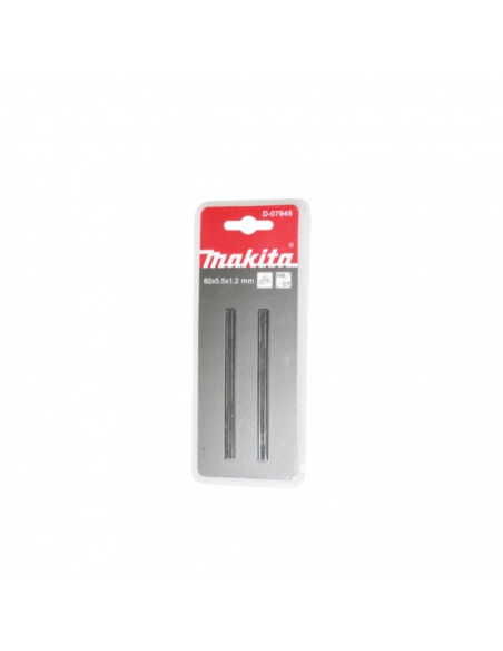 JEU PLAQUETTES CARBONE 82mm MAKITA D-07945