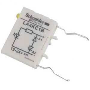 TeSys K module d'antiparasitage diodes 12..24Vcc SCHNEIDER LA4KC1B