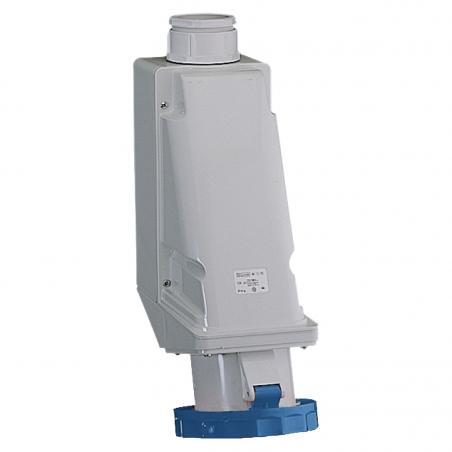 PratiKa socle de prise industrielle 63 A 2P+T 200..250 V CA IP 67 SCHNEIDER 81178