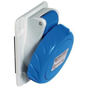 PratiKa socle de prise industrielle CEE 63A 3P 230V 6U inclinée IP67 SCHNEIDER 81278 2