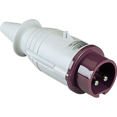 PratiKa fiche mobile industrielle droite 16A 2 Pôles 20-25V CA IP44 SCHNEIDER 82301