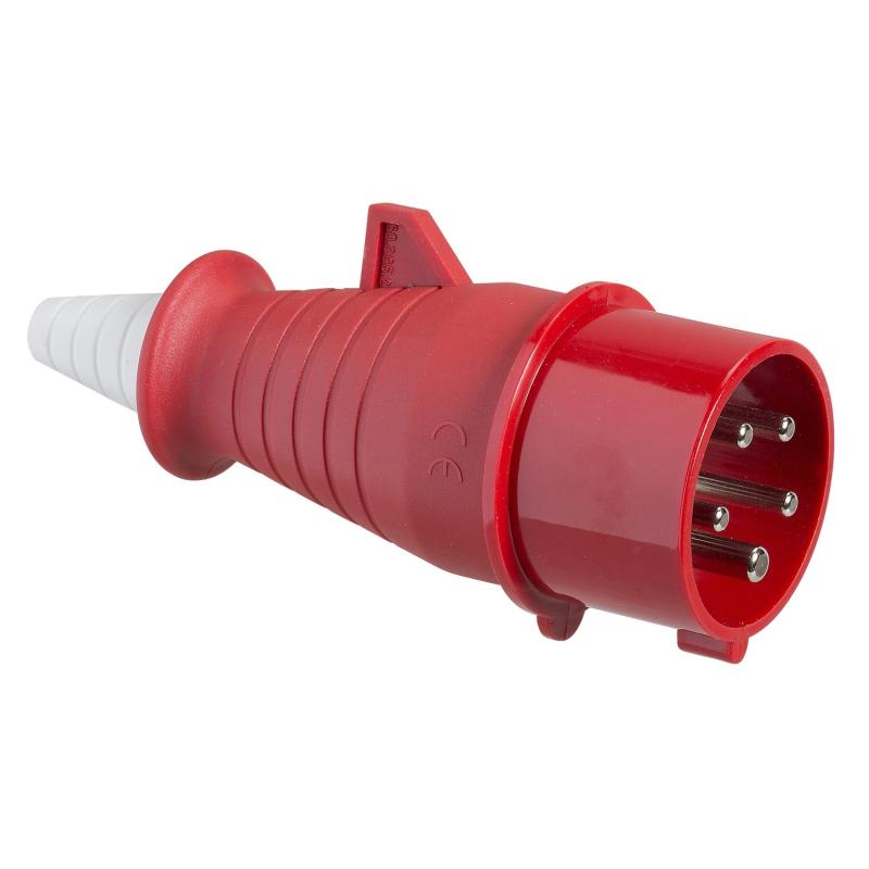 PratiKa fiche mobile inverseur de phase droite 3P+N+T 380-415 V CA IP44 SCHNEIDER 83903