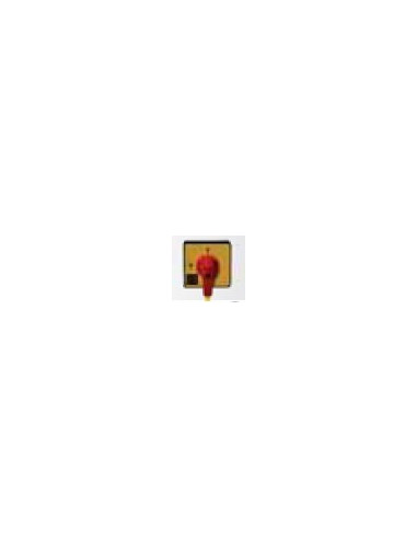 Manette ROUGE sur cadre JAUNE pour...