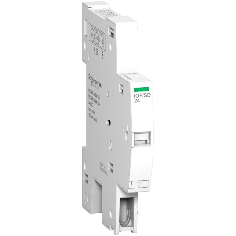 Acti9 iC60 RCBO contacts auxil OF + signal défaut SD +TI24 interface SmartLink SCHNEIDER A9A19804