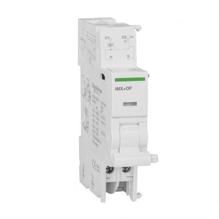 Acti9 iMX+OF déclench. à émission tension + contact aux. 100-415VCA 110-130VCC SCHNEIDER A9A26946
