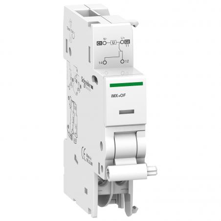 Acti9 iMX+OF déclench. à émission tension + contact aux. 100-415VCA 110-130VCC SCHNEIDER A9A26946