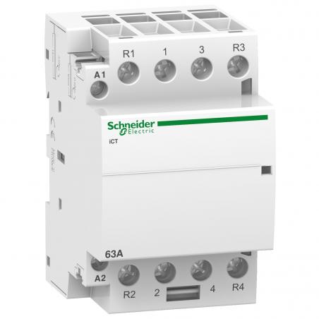 Acti9 iCT contacteur 63A 2NO+2NF 220...240VCA 50Hz SCHNEIDER A9C20868