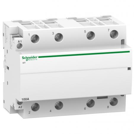 Acti9 iCT contacteur 100A 4NO 220...240VCA 50Hz SCHNEIDER A9C20884