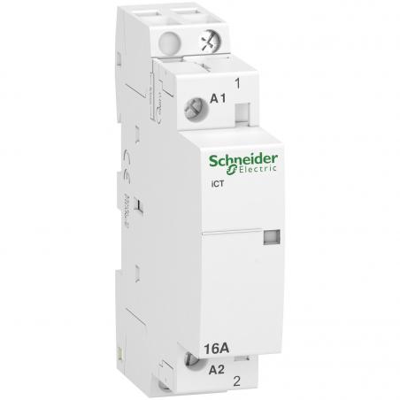 Contacteur Acti9 iCT 16A 1NO 12VCA 50Hz SCHNEIDER A9C22011